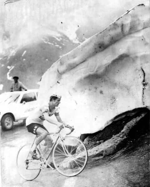 José-Manuel Fuente on the Stelvio