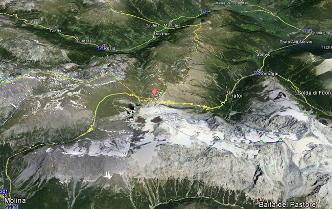 Stelvio map