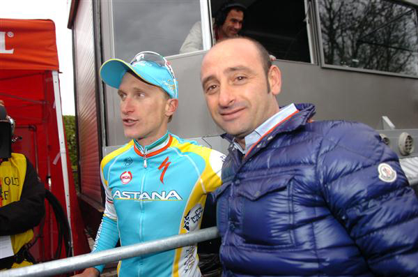 Paolo Bettini and enrico Gasparotto