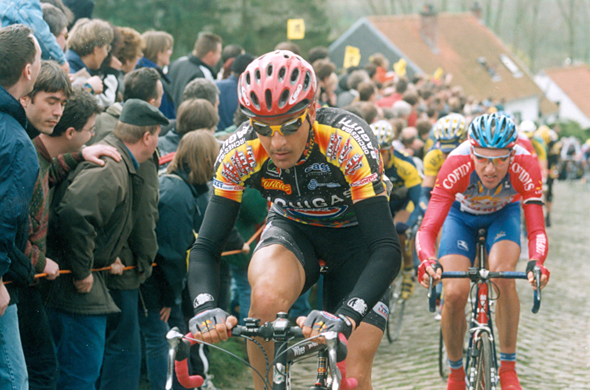 Denis Zanette on the Old Kwaremont