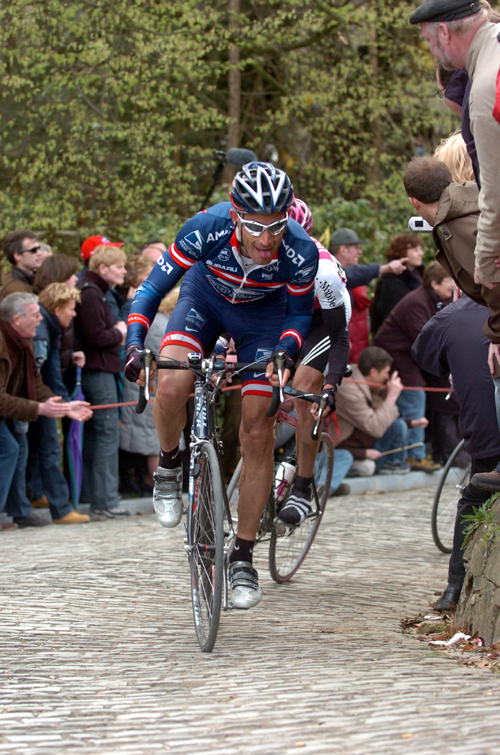 George Hincapie on the Grammont