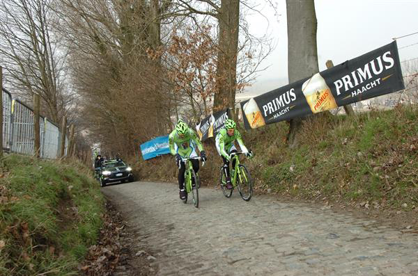 Peter Sagan on the Koppenberg