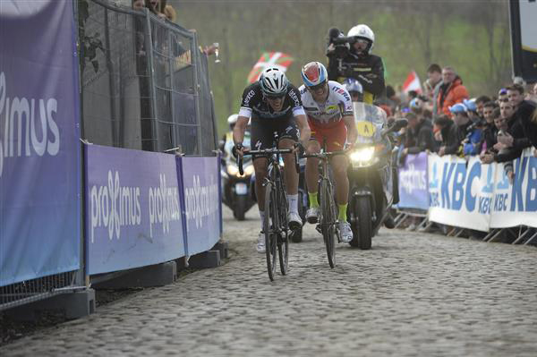 Alexander Kristoff and Niki Terpstra