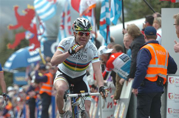 Cadel Evans wins a Classic