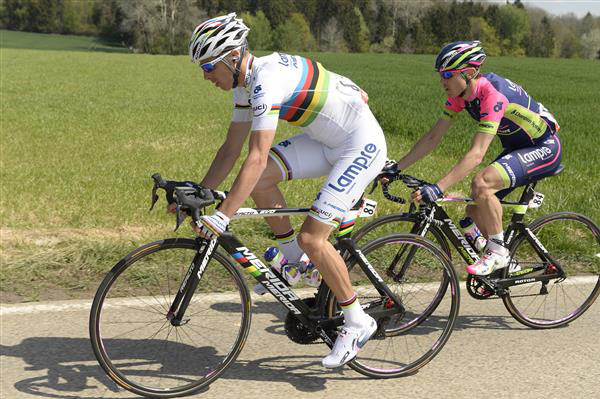 Rui Costa and Damiano Cunego