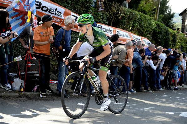 Cyril Gautier onthe Mur de Huy