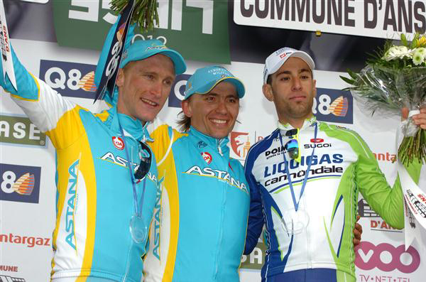 2012 podium