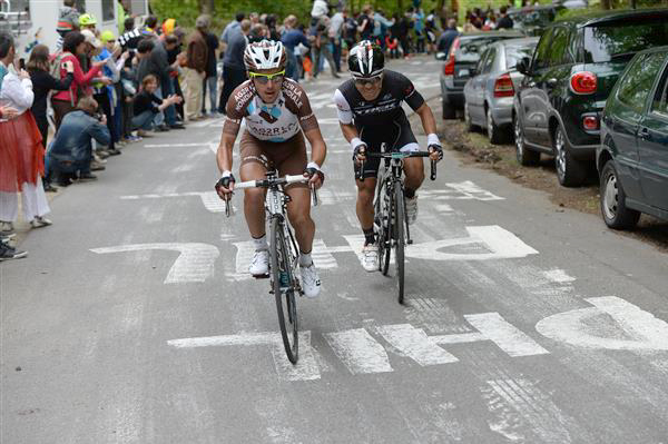 Domenico Pozzovivo and Julian Arrendondo