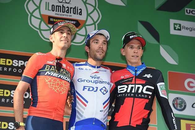 Tour of Lombardy podium