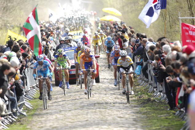 Riders in the Arenberg Forest