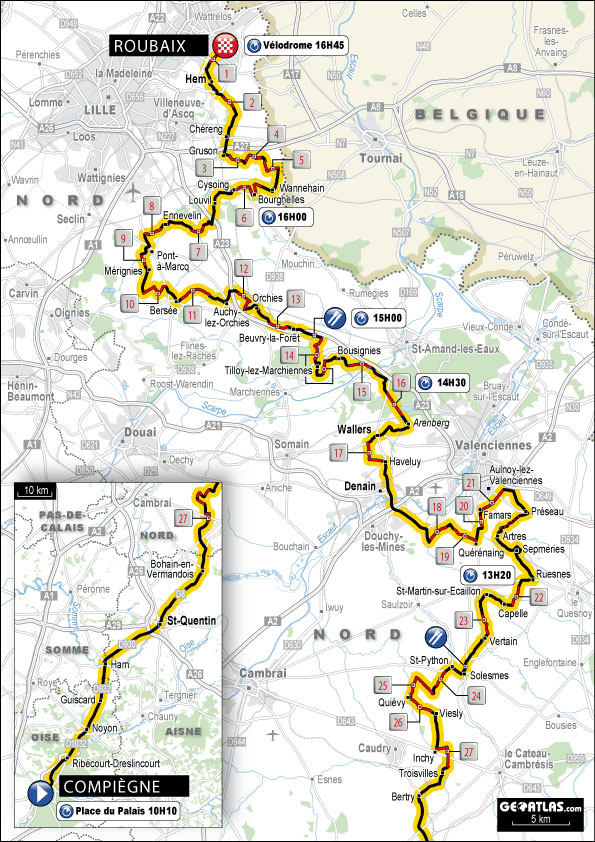 2011 parcours