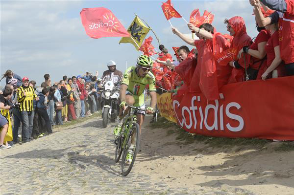 Peter Sagan at the Carrefour de l'Arbre