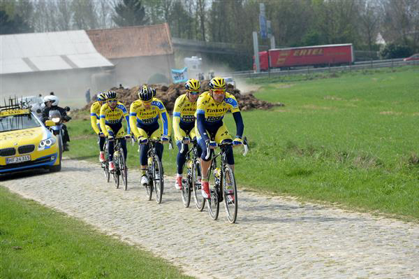 Tinkoff-Saxo at Orchies