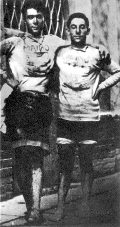 Lauro Bordin and Costante Girardengo