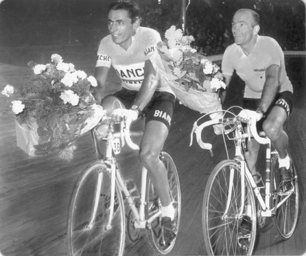 Fausto Coppi and Fiorenzo Magni