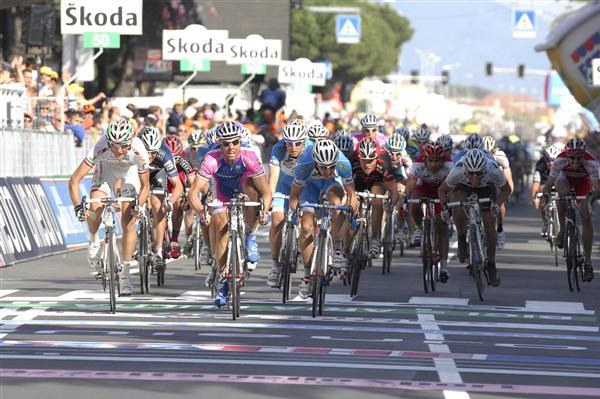 Stage 6 field sprint