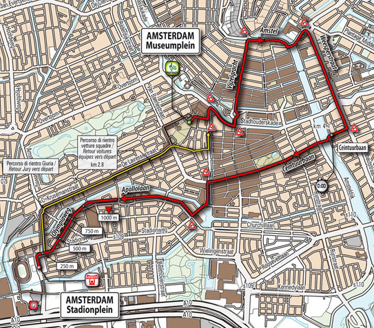 stage 1 route map