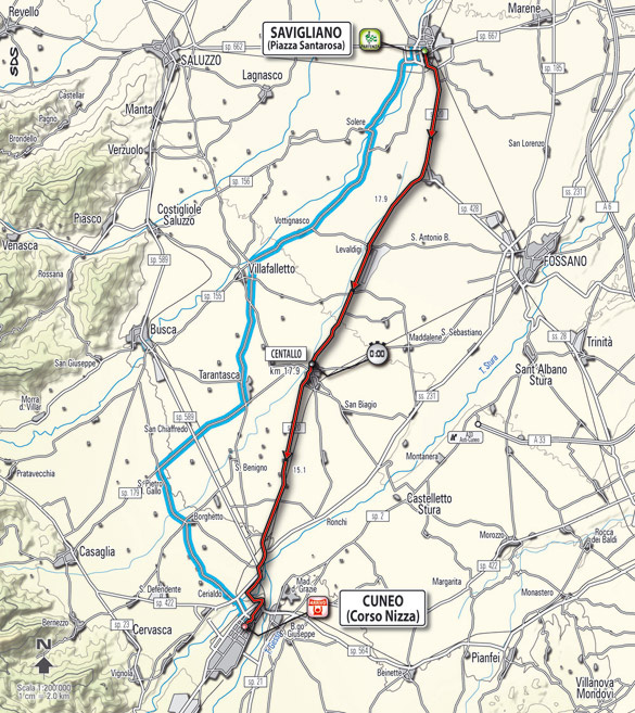 Stage 4 route map