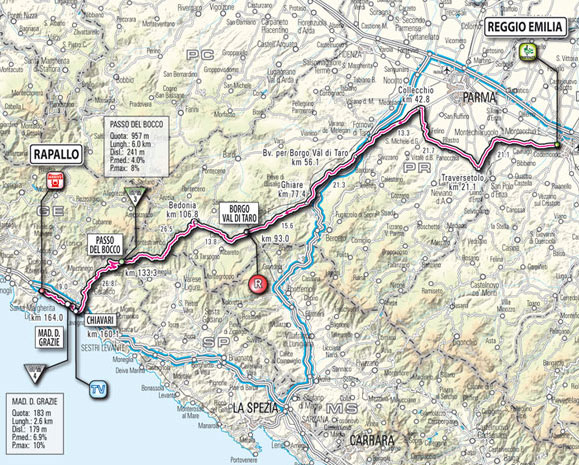 Stage 3 route map