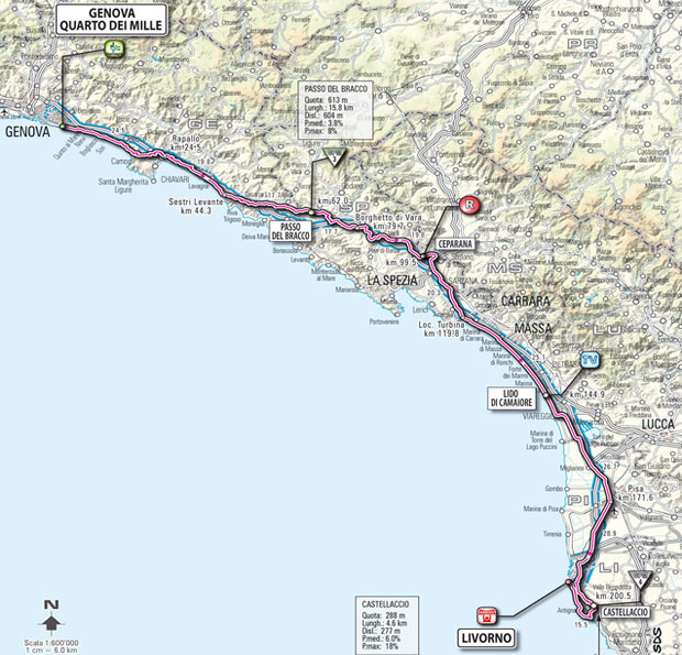 Stage 4 route map