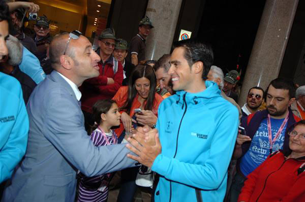 Bettini and Contador