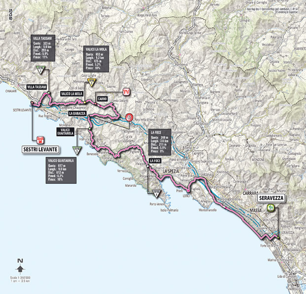 Stage 12 map