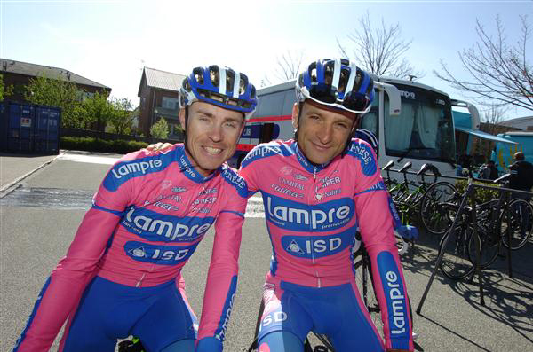 Damiano Cunego and michele Scarponi