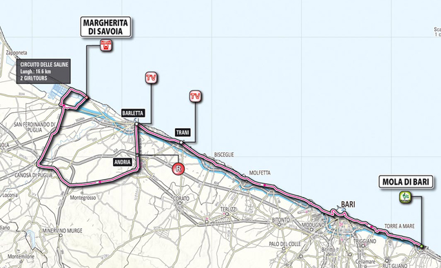 Stage 6 map