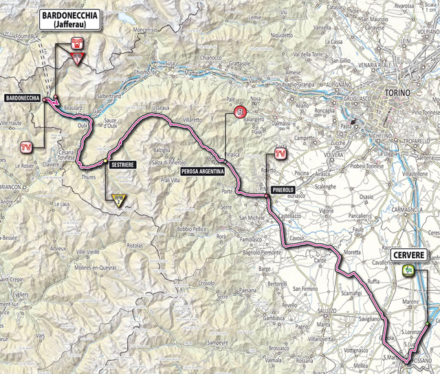 Stage 14 map