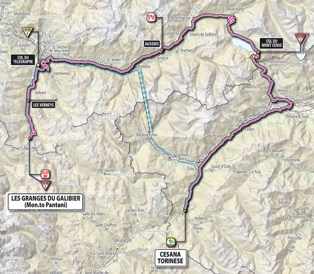 Stage 15 map