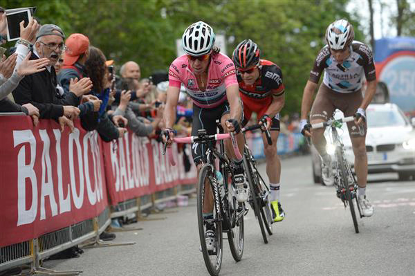 Rigoberto Uran and Cadel Evans