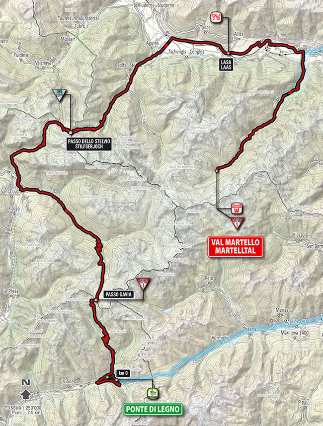 Stage 16 map