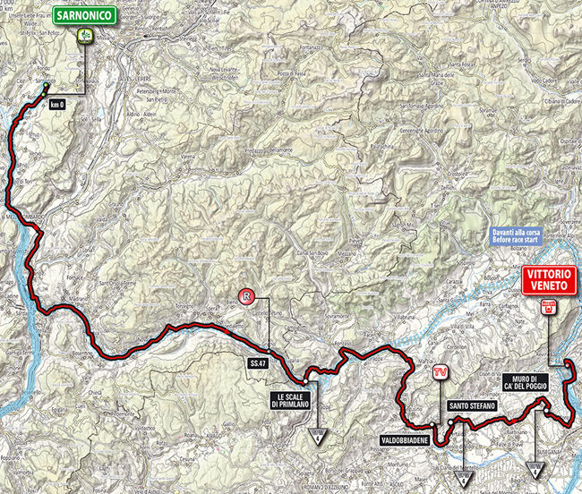 Stage 17 map