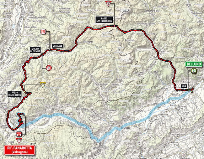 Stage 18 map