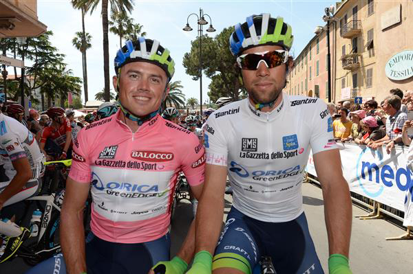 Simon Gerrans and Michael matthews