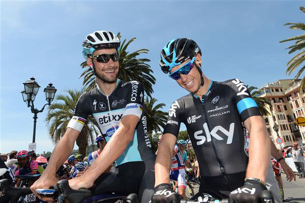 Tom Boonen and Richie Porte