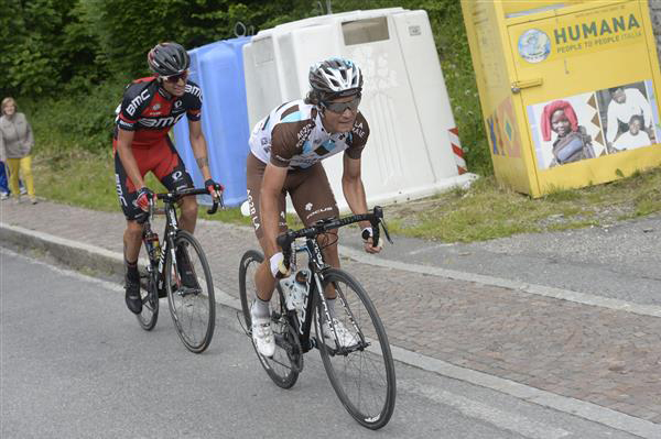 Damiano Caruso and Carlos Betancur