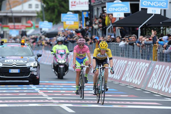 Alberto Contador and Steven Kruijswijk