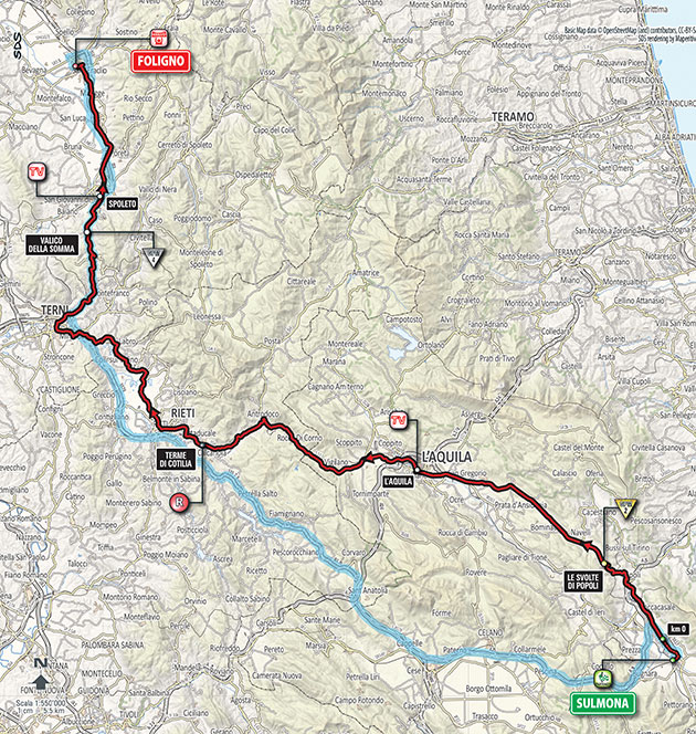 Stage 7 map