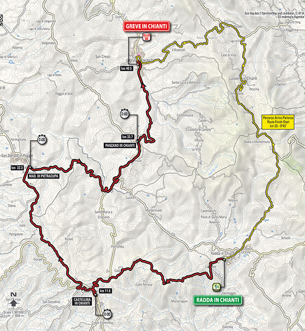 Stage 9 map