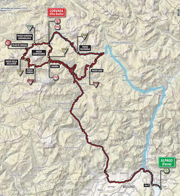 Stage 14 map