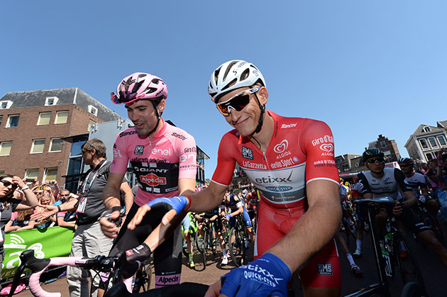 Tom Dumoulin and Marcel Kittel