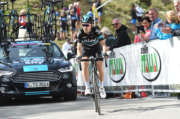 Mikel Nieve finished fourth today