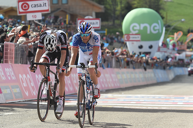 Tom Dumoulin and thibaut Pinot