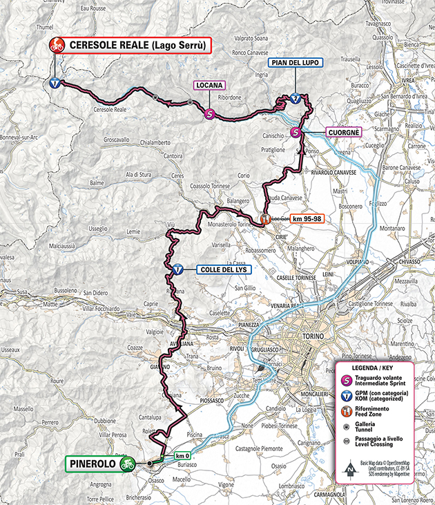 Stage 13 map