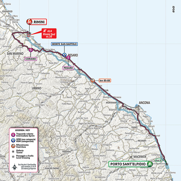 Stage 11 map