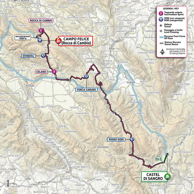 Stage 9 map