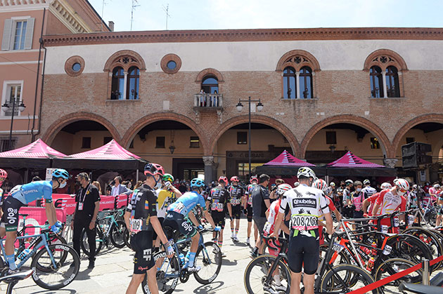 Riders get their bikes