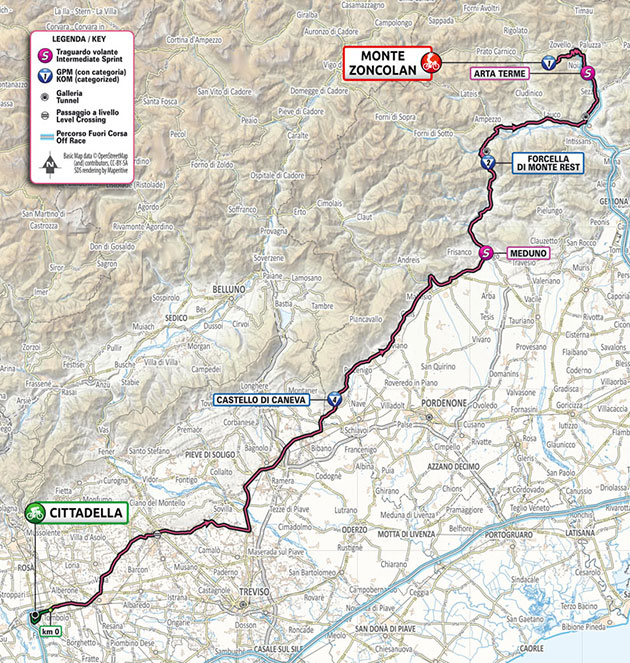 Stage 14 map