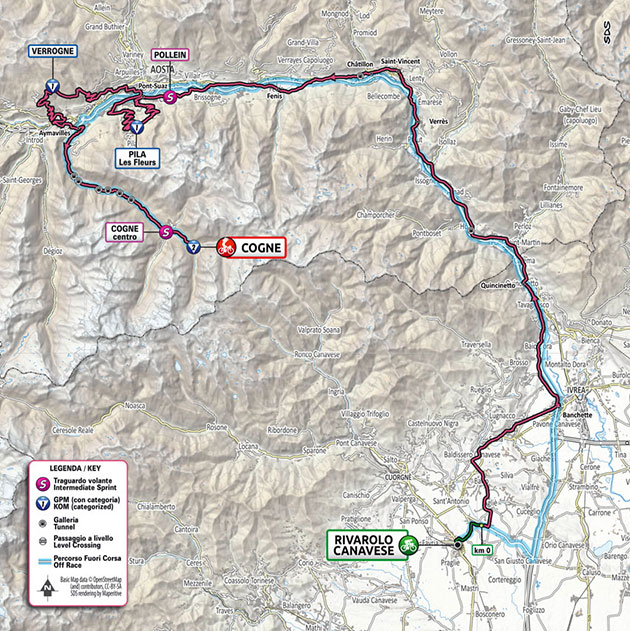 Stage 15 map